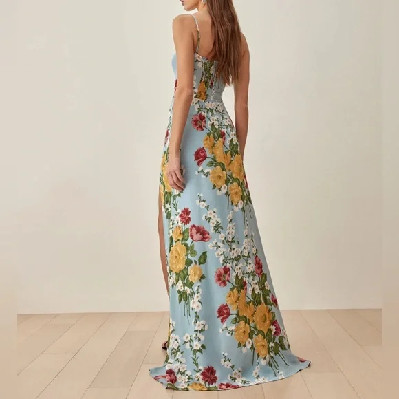 NWOT- Reformation Ingrid Dress in Florist Size 4 - Picture 6 of 14